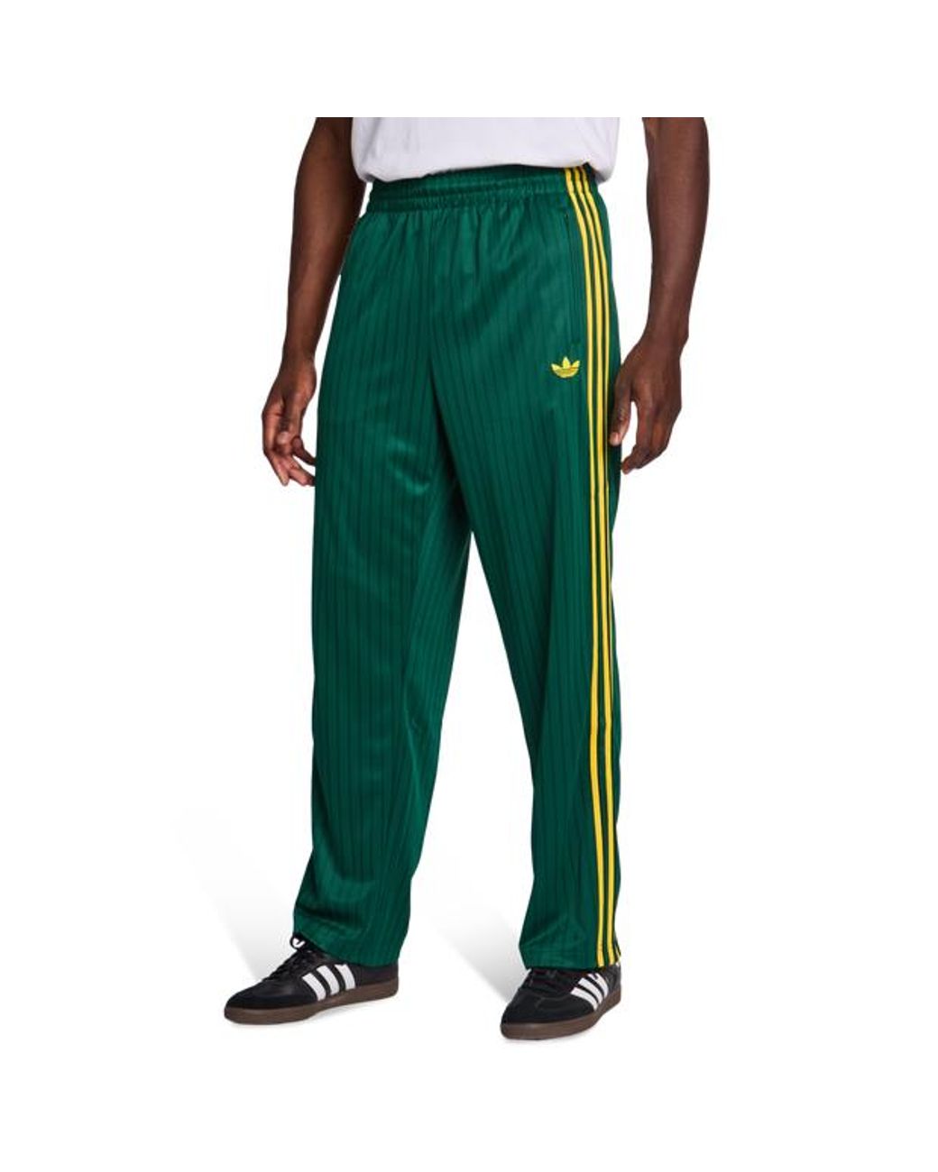 Adidas Green Firebird Pants for men