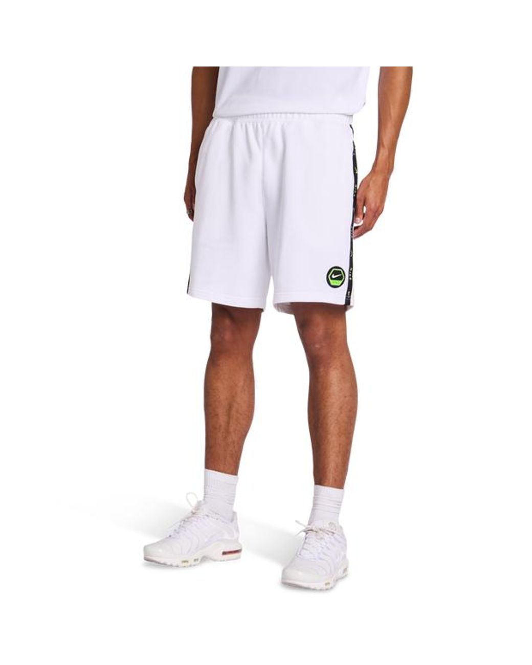 Nike White City Side Shorts for men