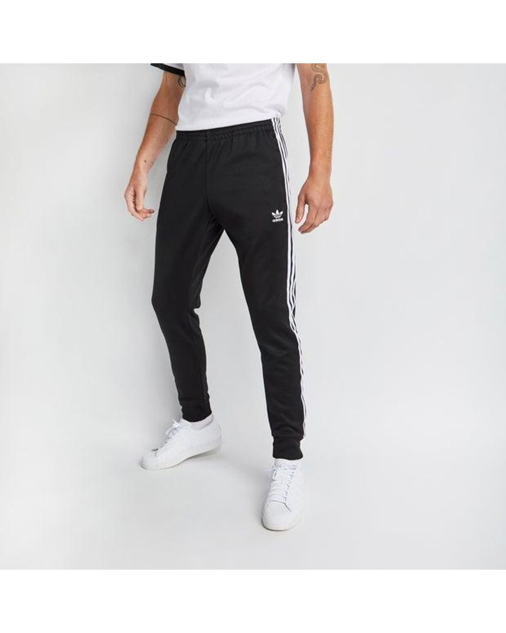 Adidas Black Superstar Pants for men