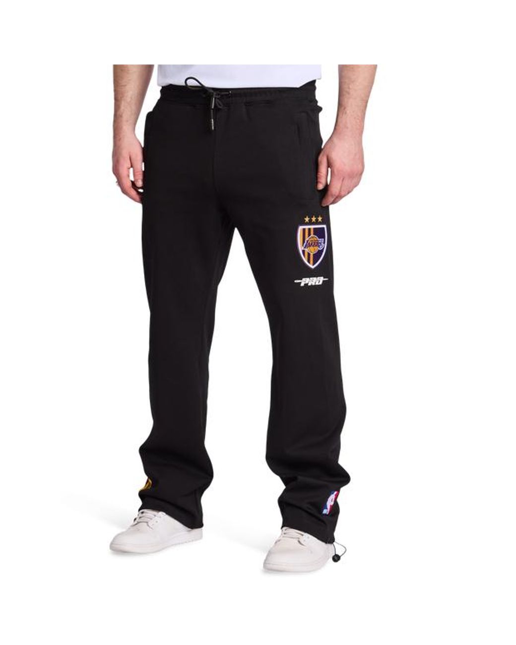 Pro Standard Black Los Angeles Lakers Ultras Pants for men