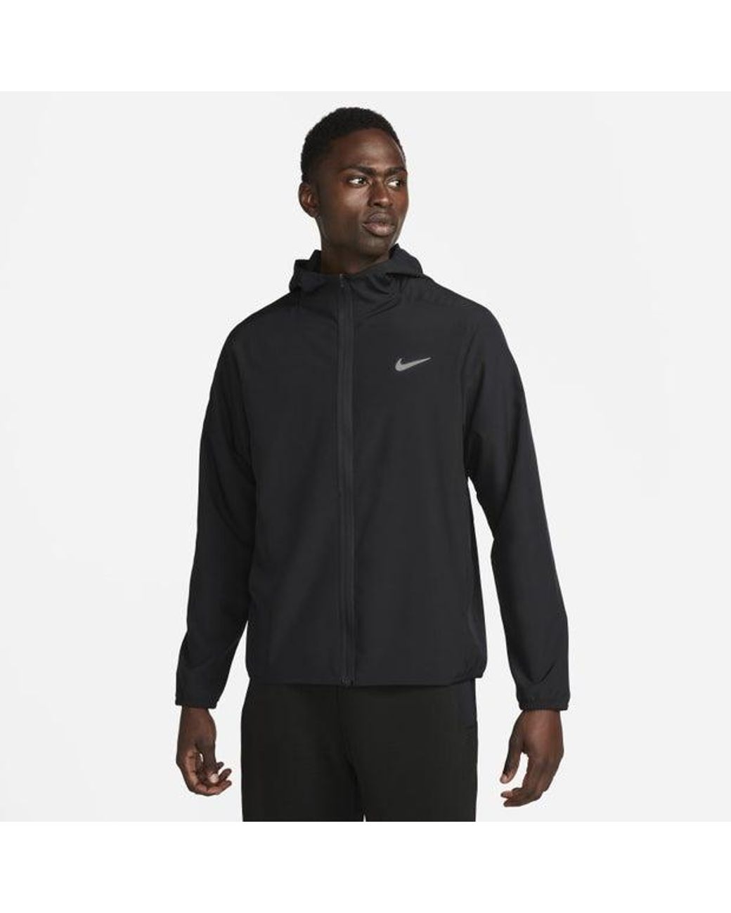 Nike Black Form Dri-Fit Versatile Jacket for men