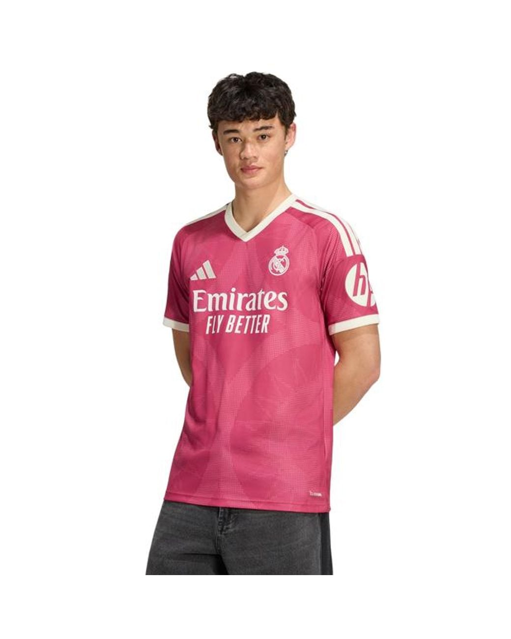 Adidas Pink Real Madrid Jerseys/Replicas for men