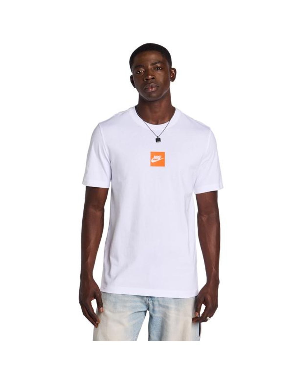 Nike White Club T-Shirts for men