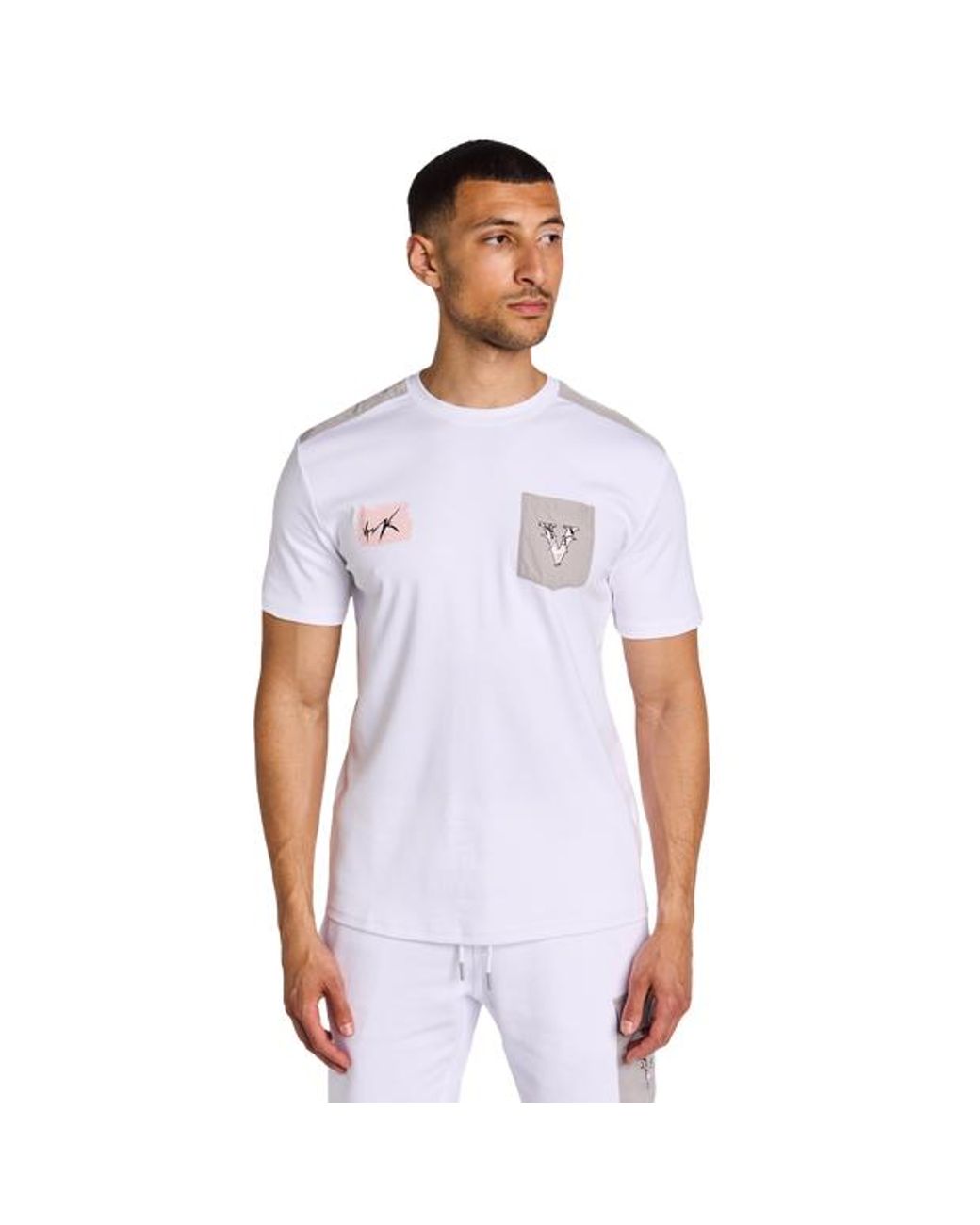 Vrunk Cristal T-Shirts in het White voor heren