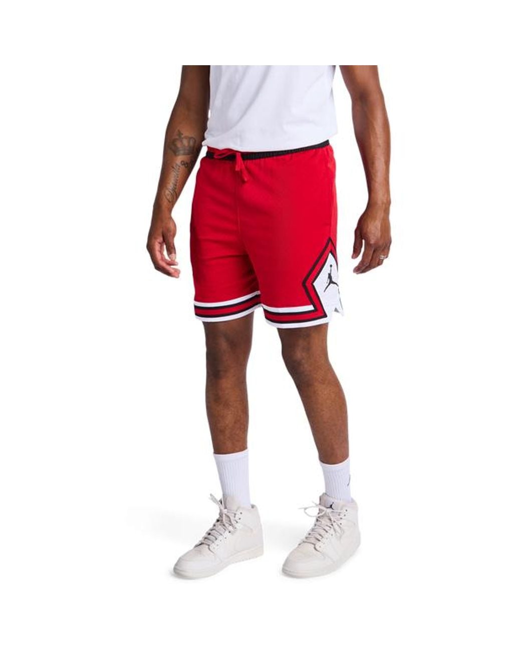 Nike Red Diamond Shorts for men