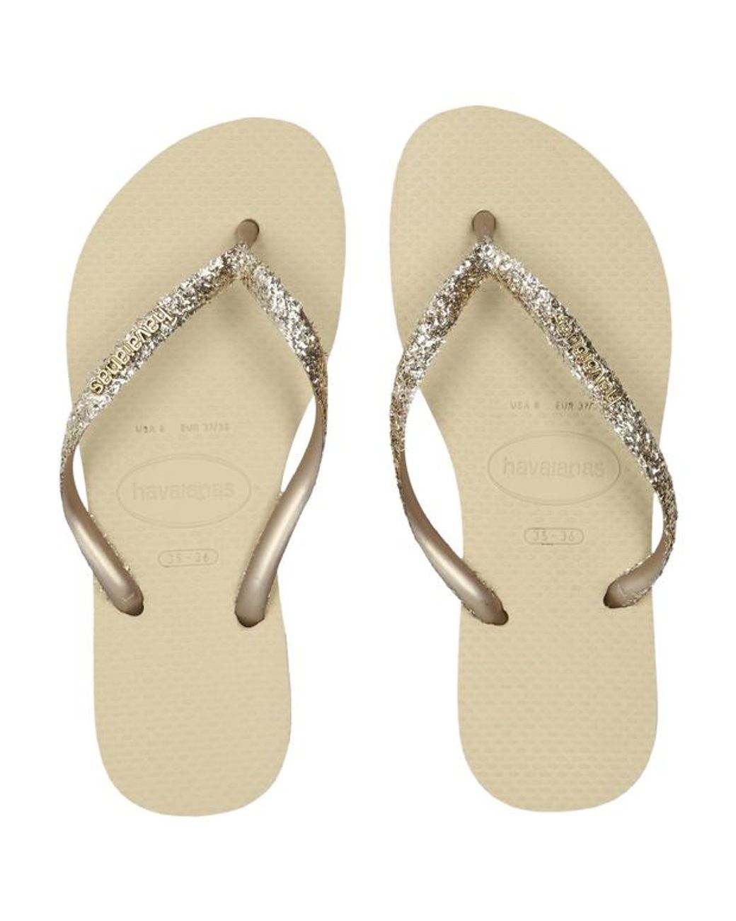 Havaianas Natural Slim Flip-Flops And Sandals