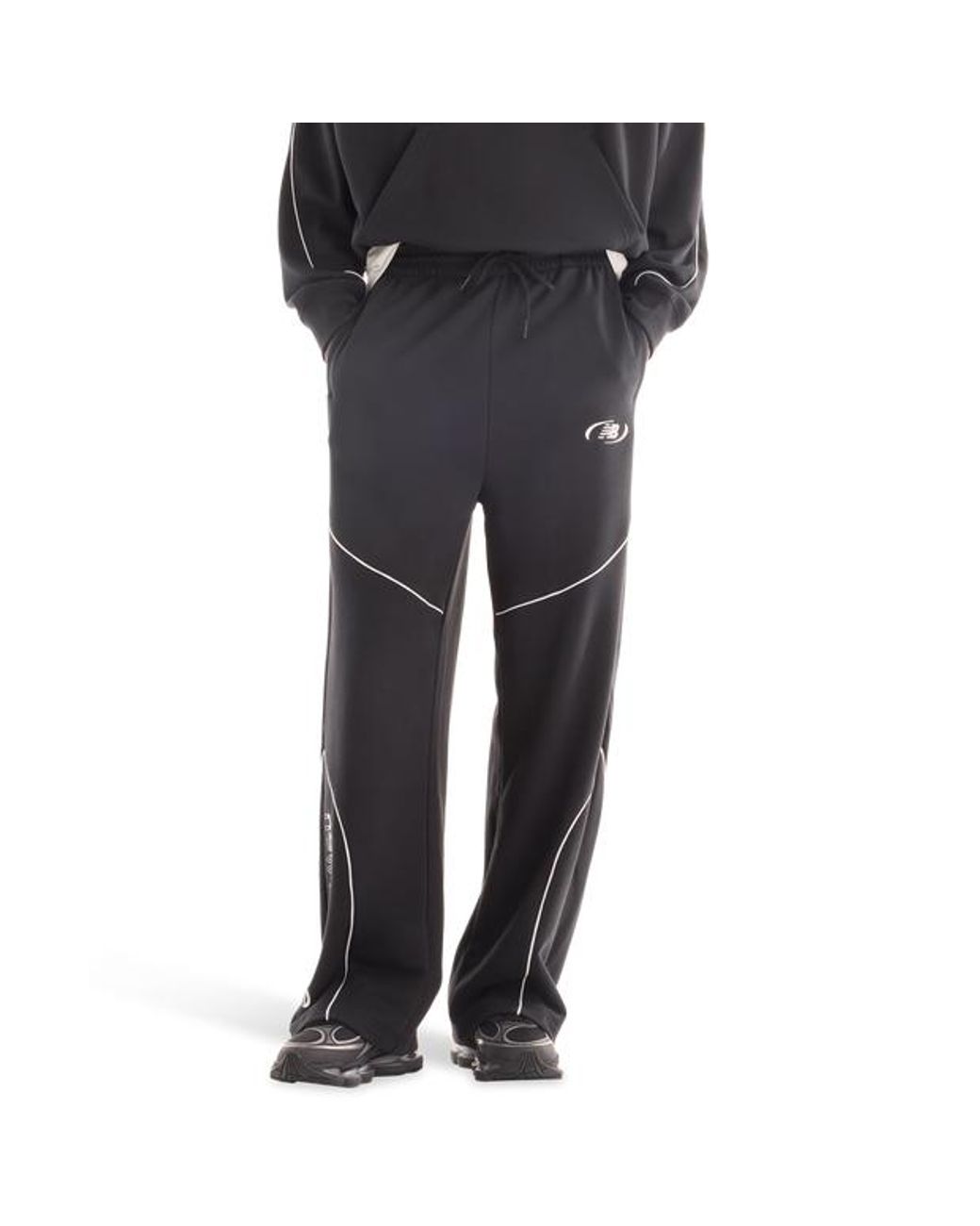 New Balance Black Terry Pants for men
