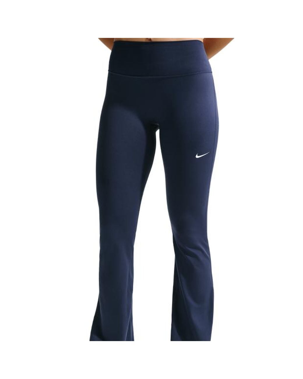Nike Blue One High-Waisted Flared Leggings Leggings