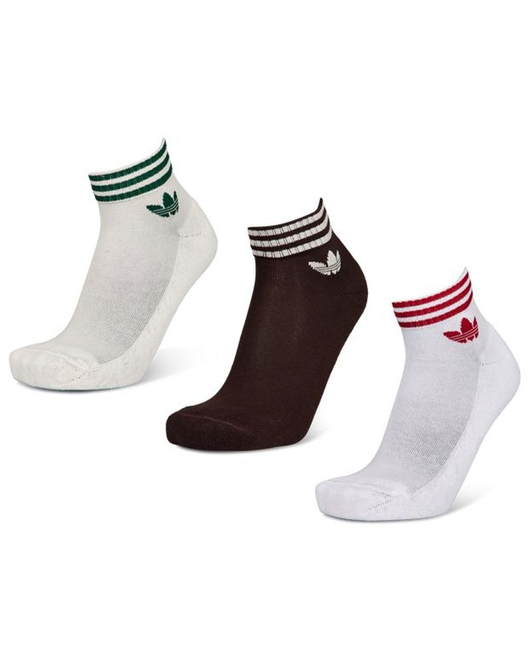Ankle 3 Pack Calcetines Adidas de color White