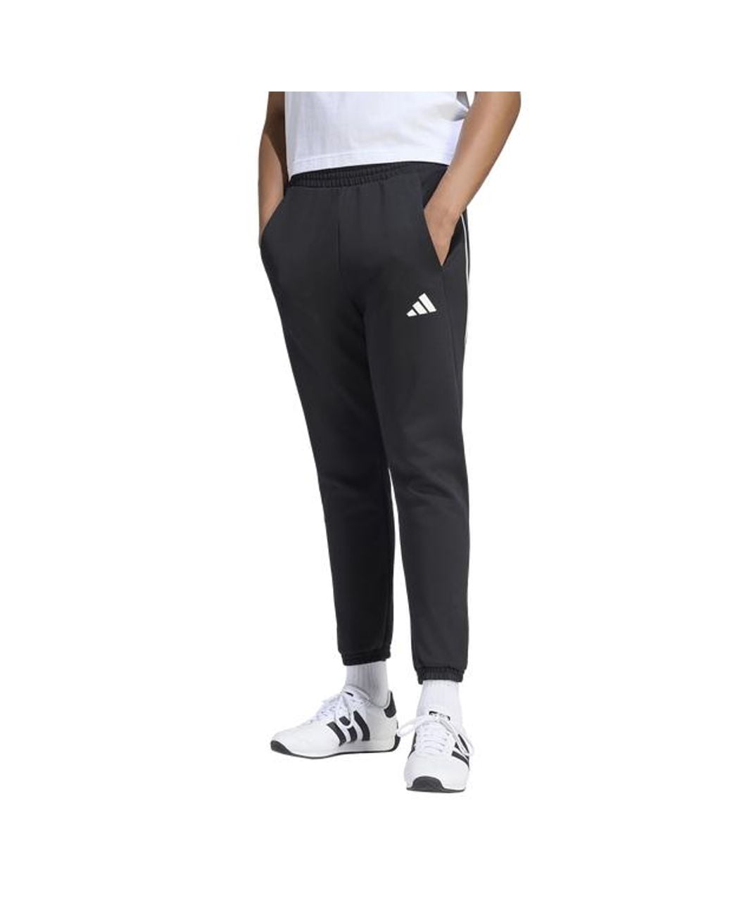 Adidas Black Stadium Small Logo Pant Pants for men