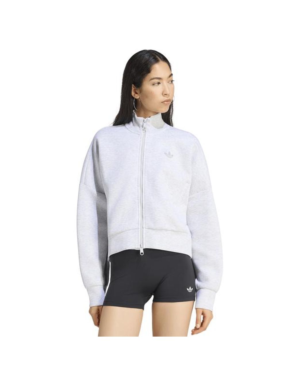 Adidas White Spacer Tracktop Track Tops