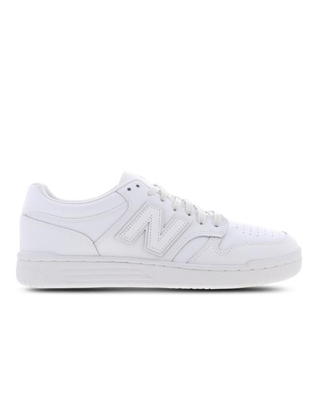 New Balance White 480 Sneakers for men