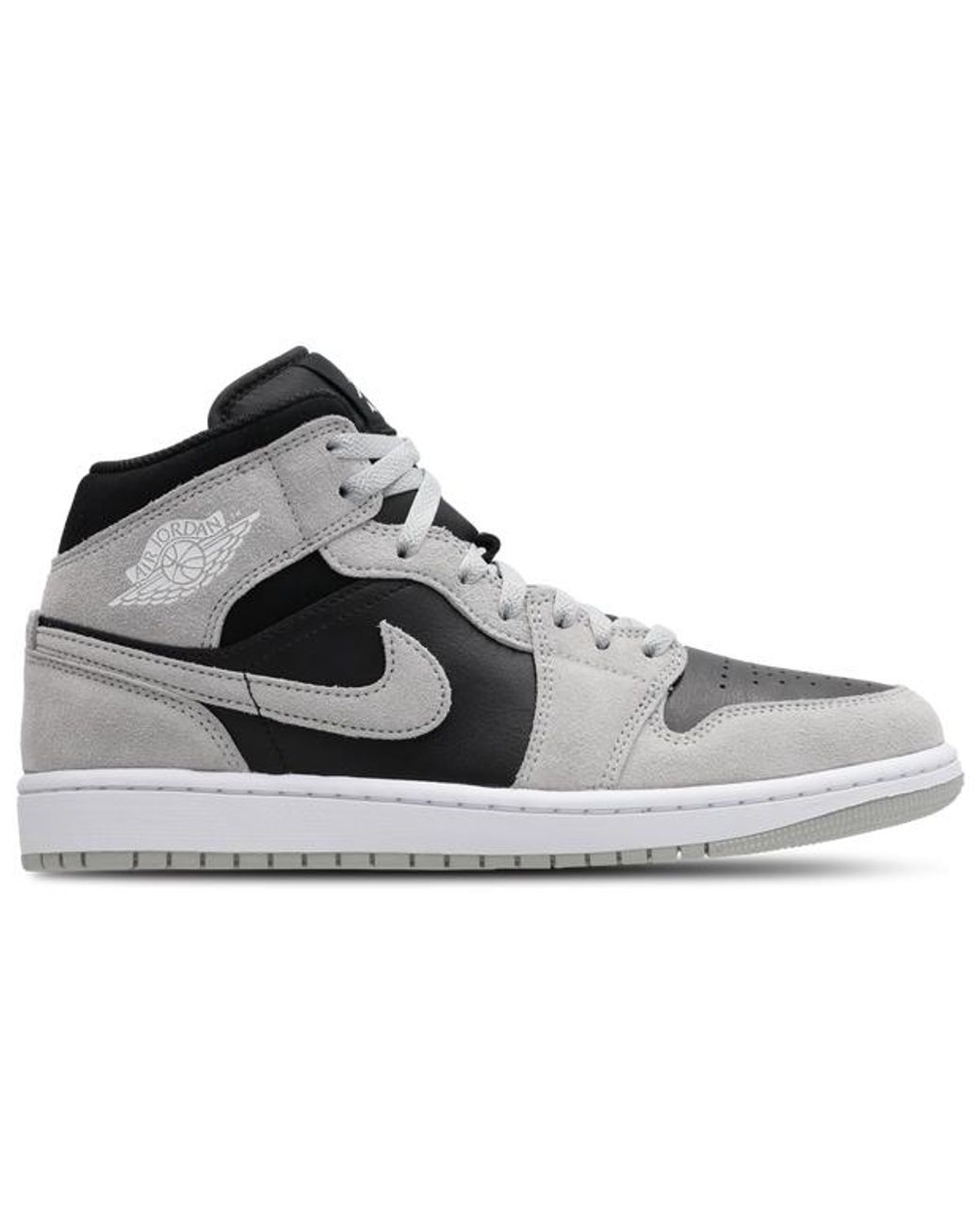 Nike Black Aj1 Mid Sneakers for men