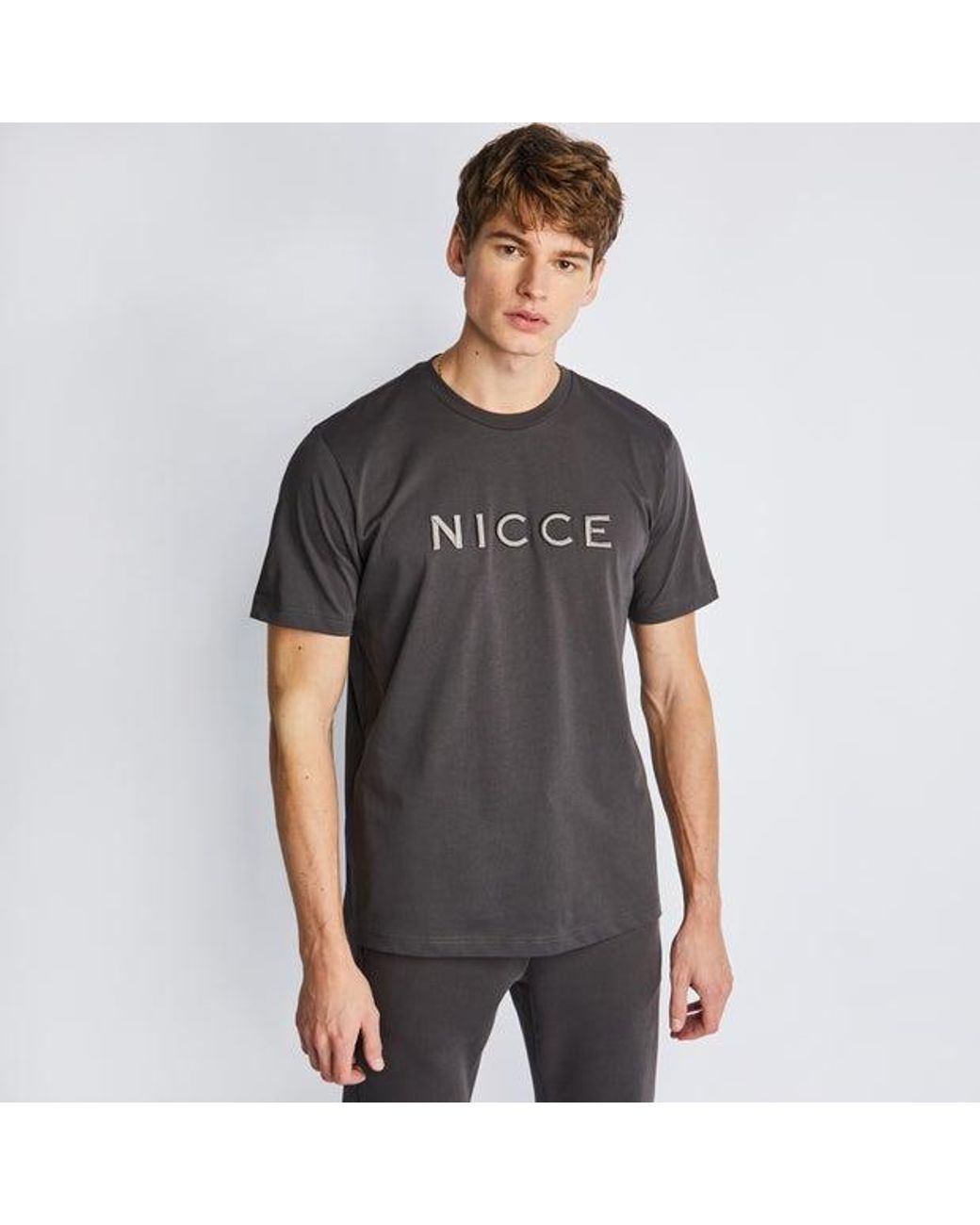 Mercury T-Shirts Nicce London pour homme en coloris Gris | Lyst