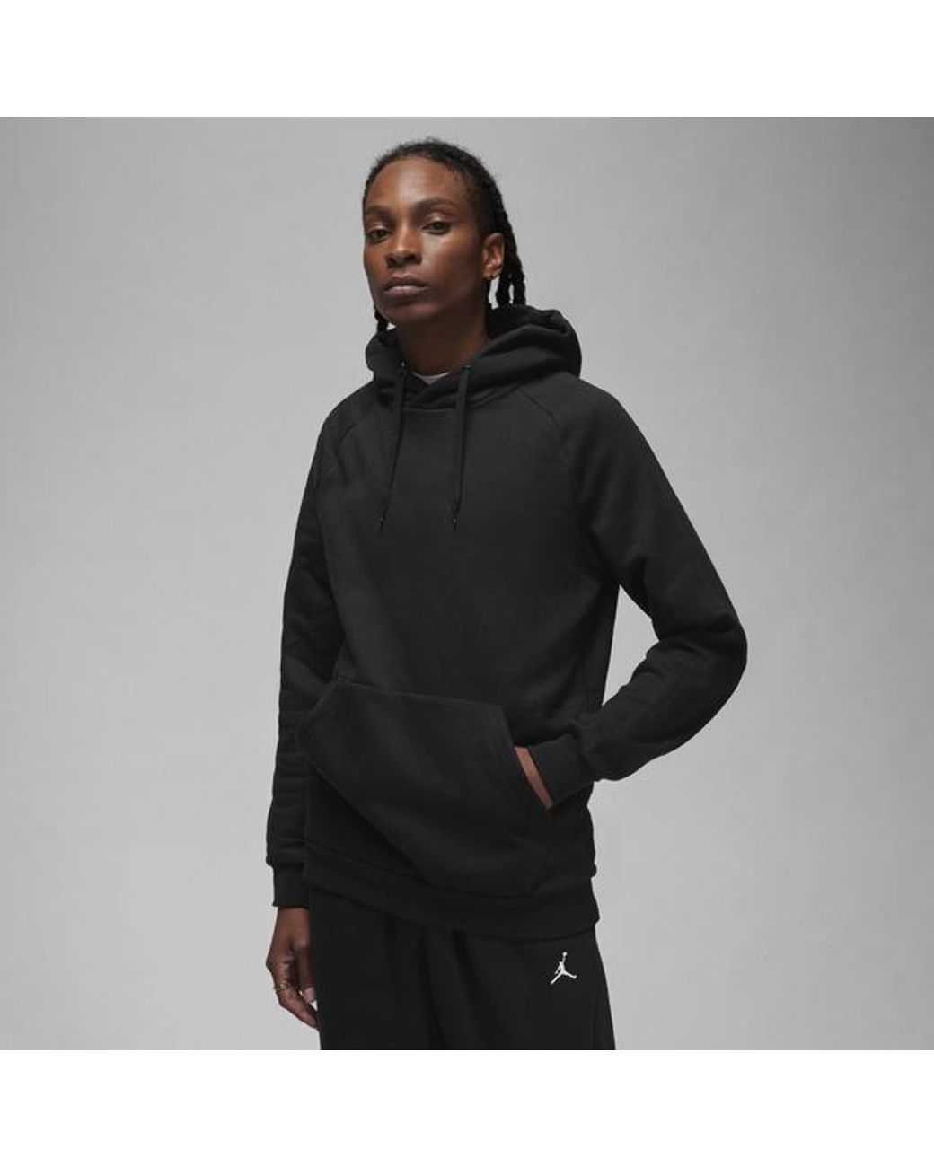 Nike Black Pullover Hoodies for men