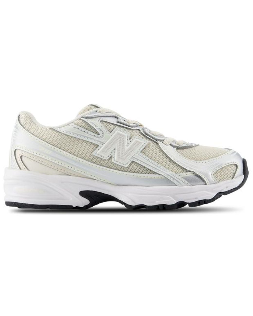 New Balance White 740 Toddler Trainers