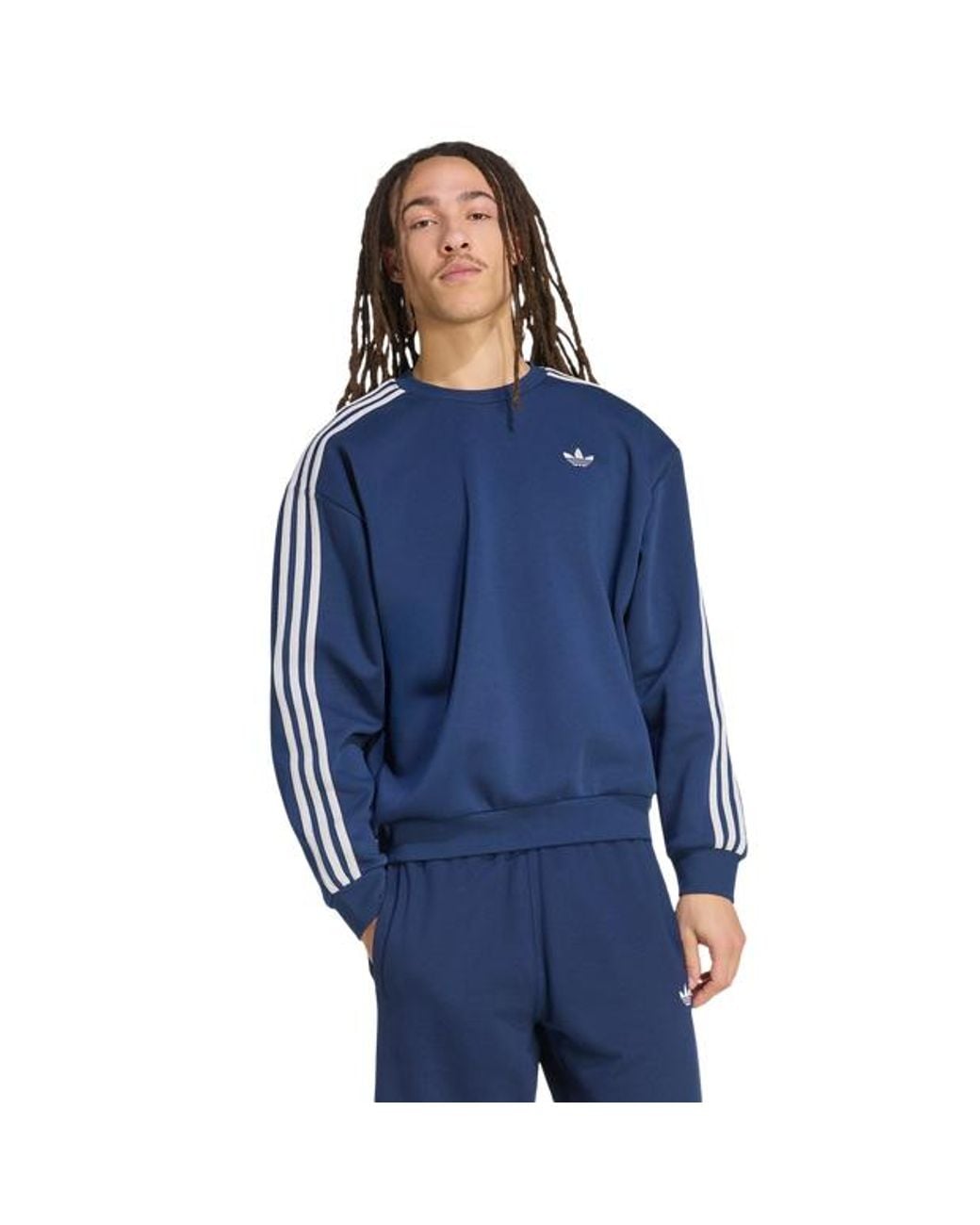 Adidas Blue Adicolor Sweatshirts for men