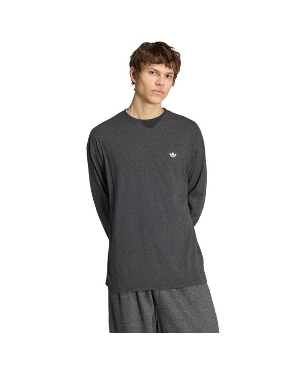 Adidas Black Trefoil T-Shirts for men