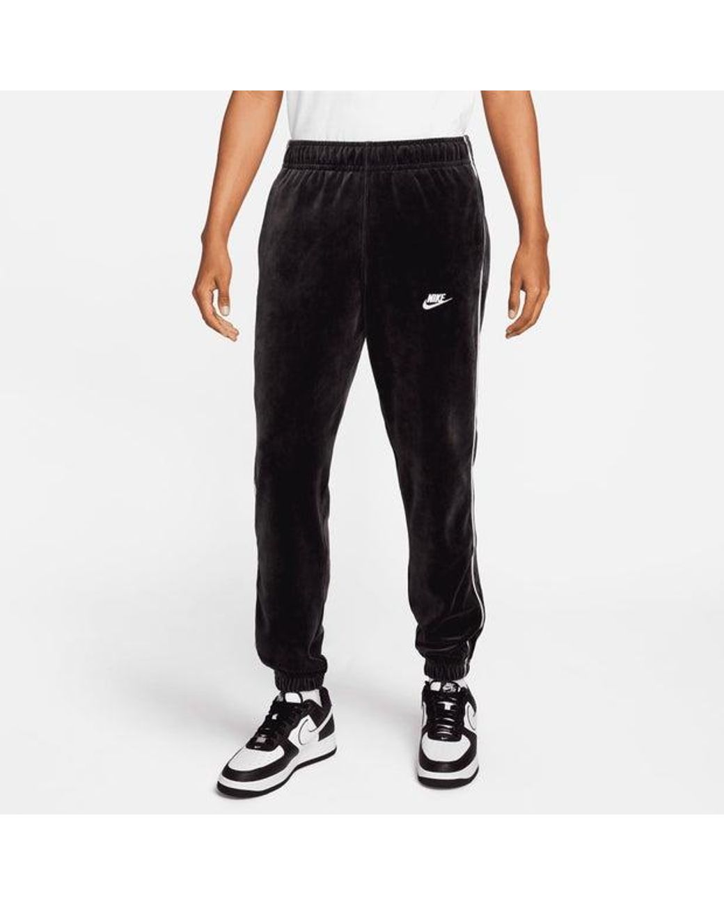 velvet nike pants