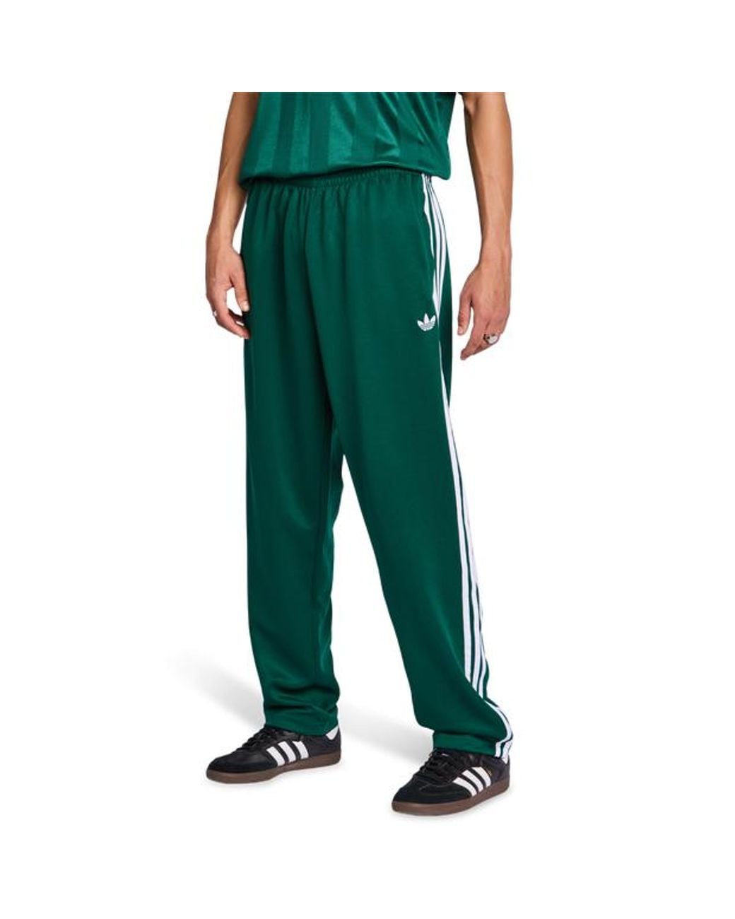 Adidas Green Superstar Pants for men