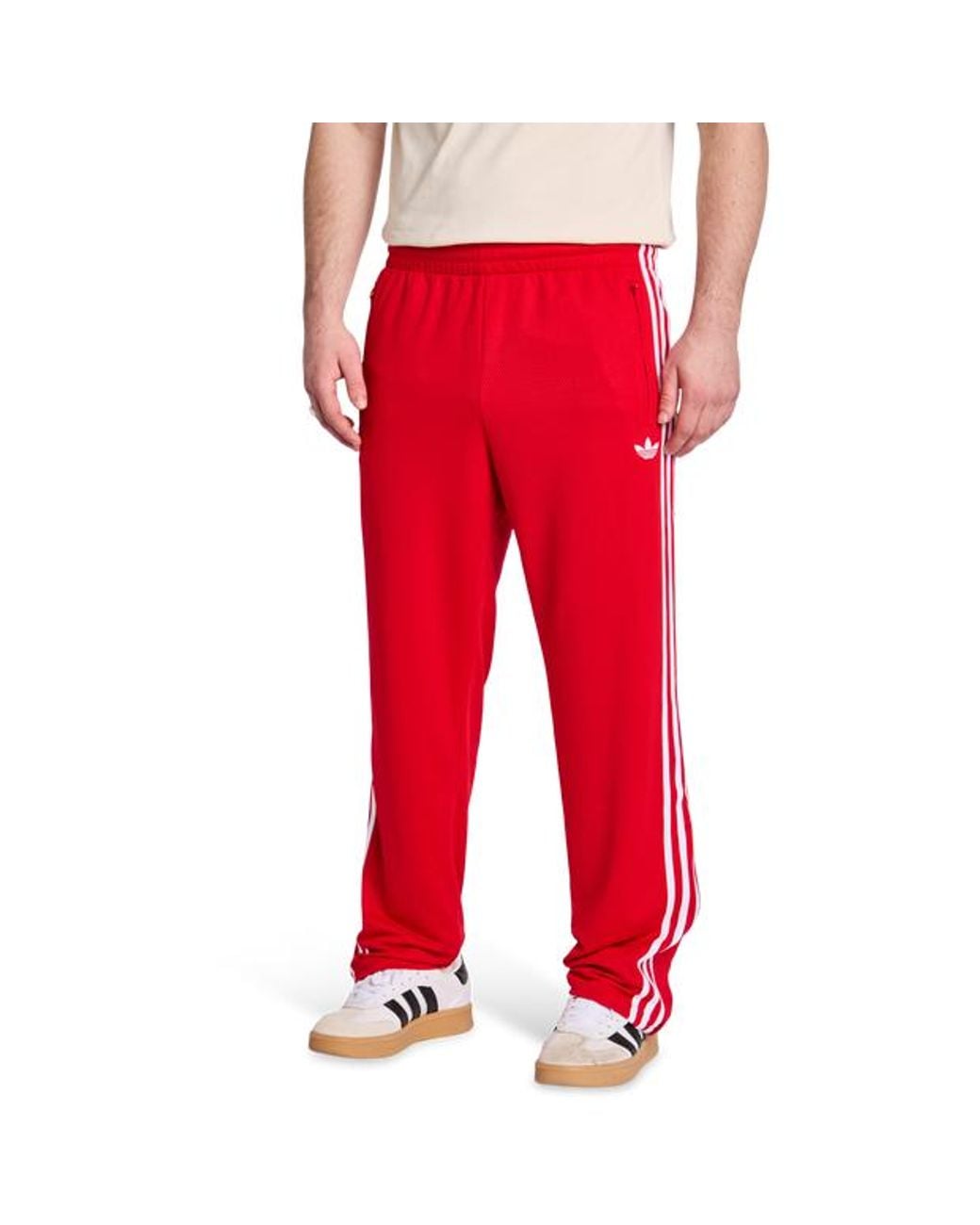 Adidas Red Firebird Pants for men