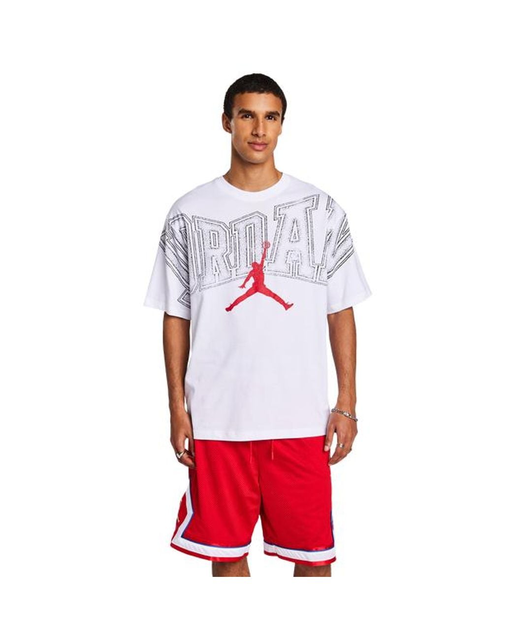 Nike Red Gfx T-Shirts for men