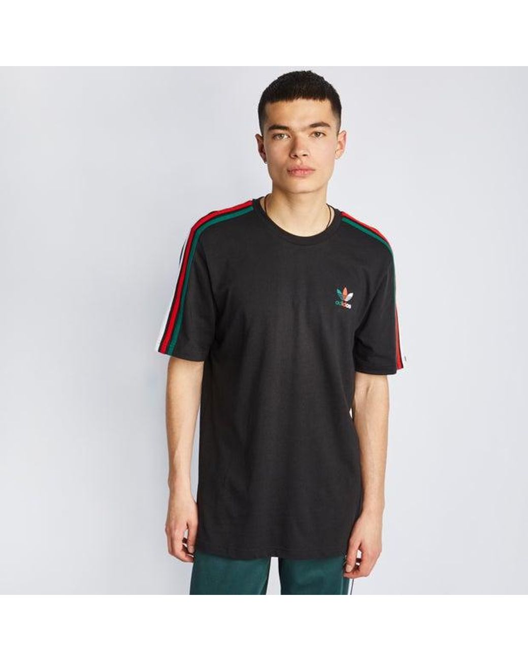 adidas Adicolor Classics 3-stripes T-shirts in Black for Men | Lyst UK