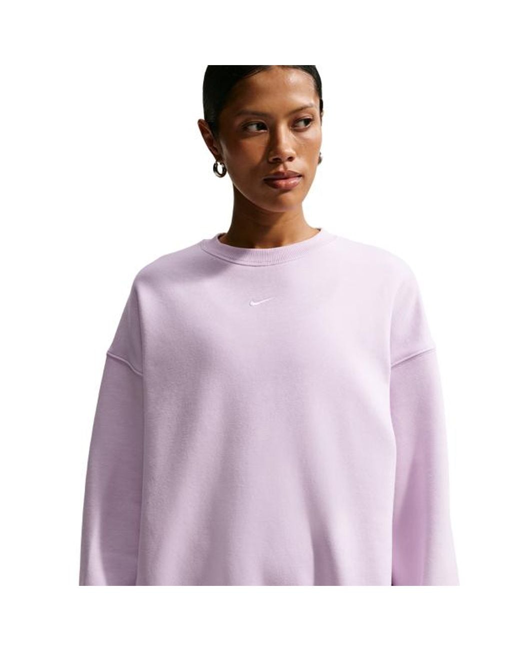 Nike Purple Fleece Track Tops