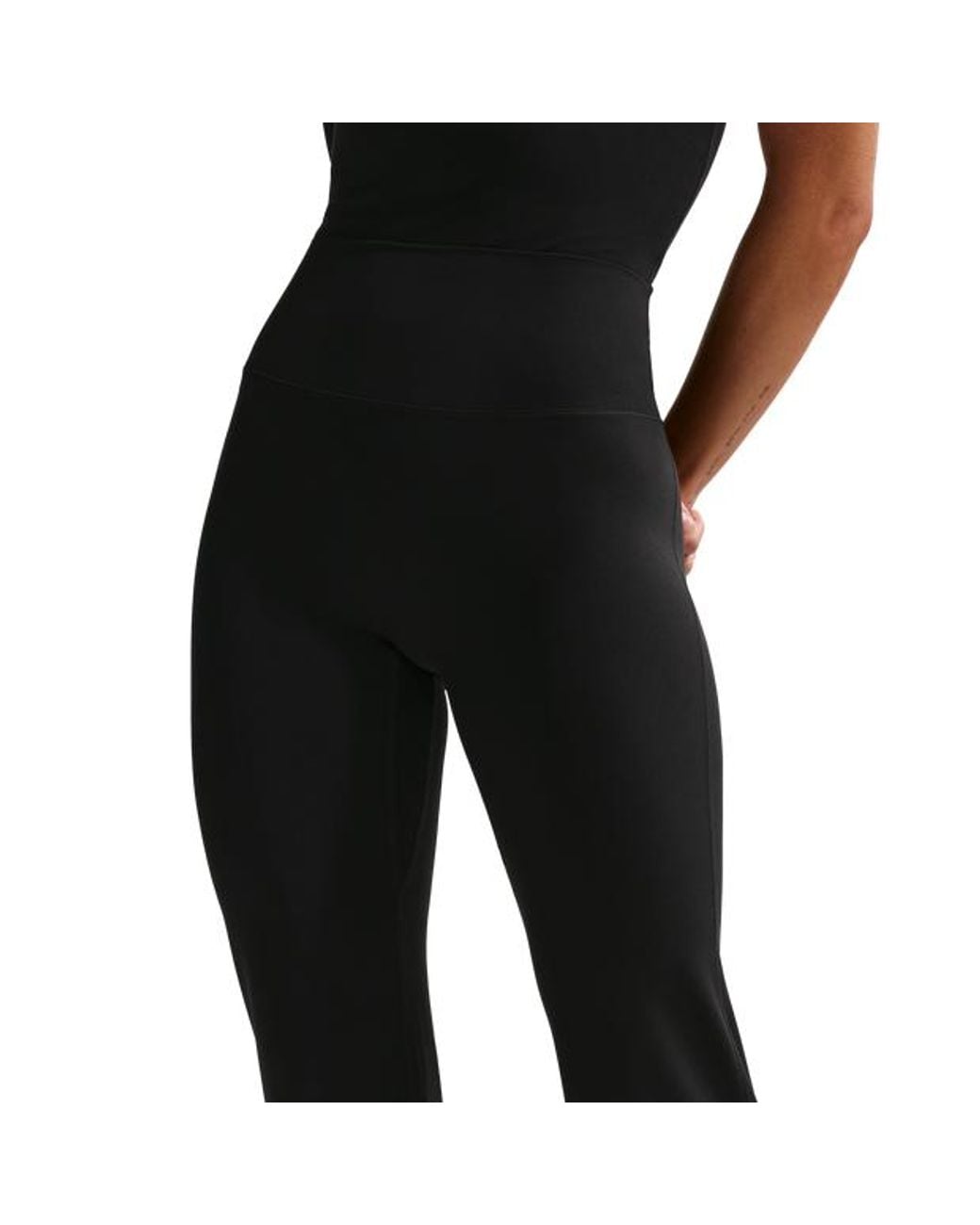 Nike Black Zenvy High-Waisted Flared Leggings Leggings