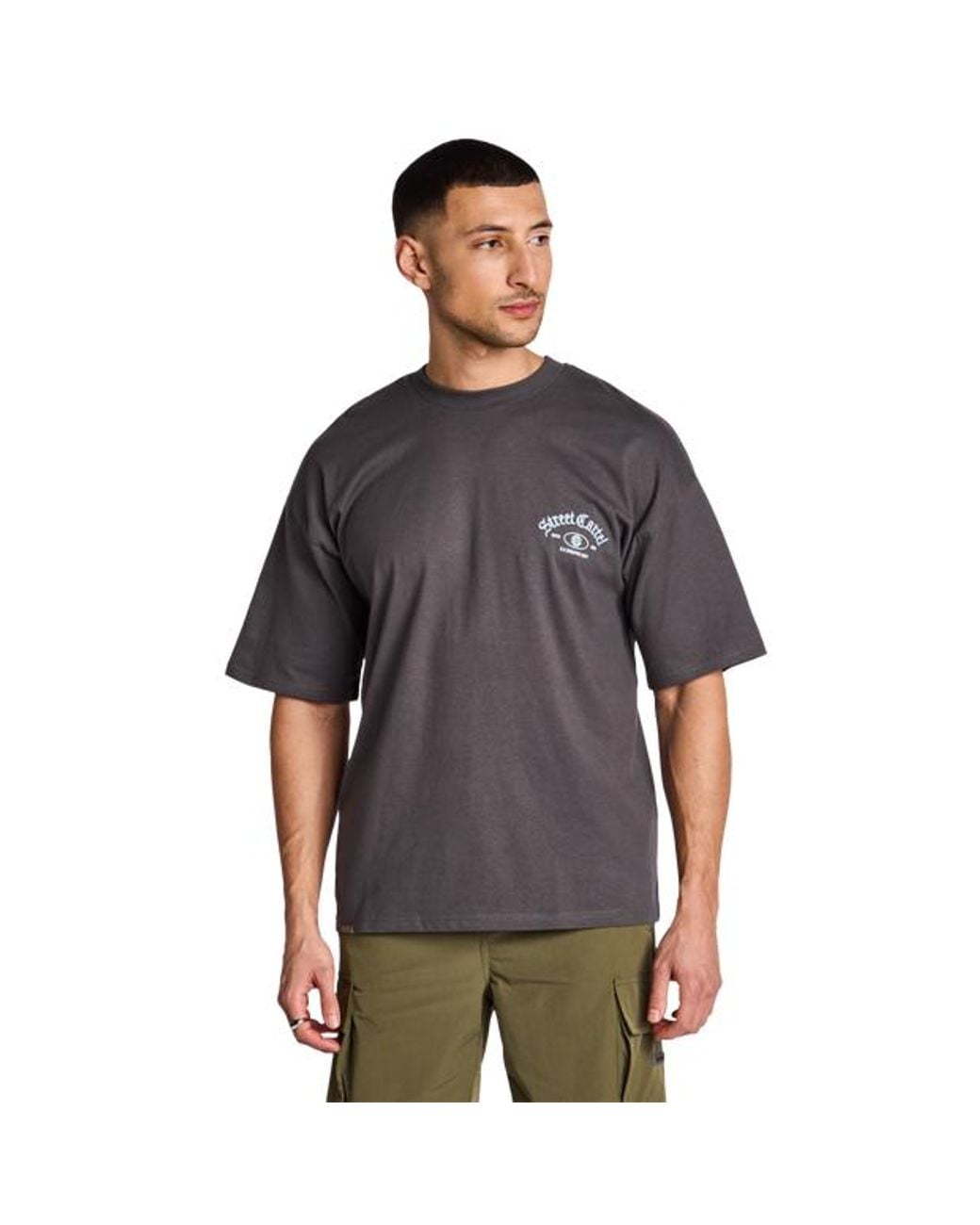 Street Cartel Gray Cupid T-Shirts for men
