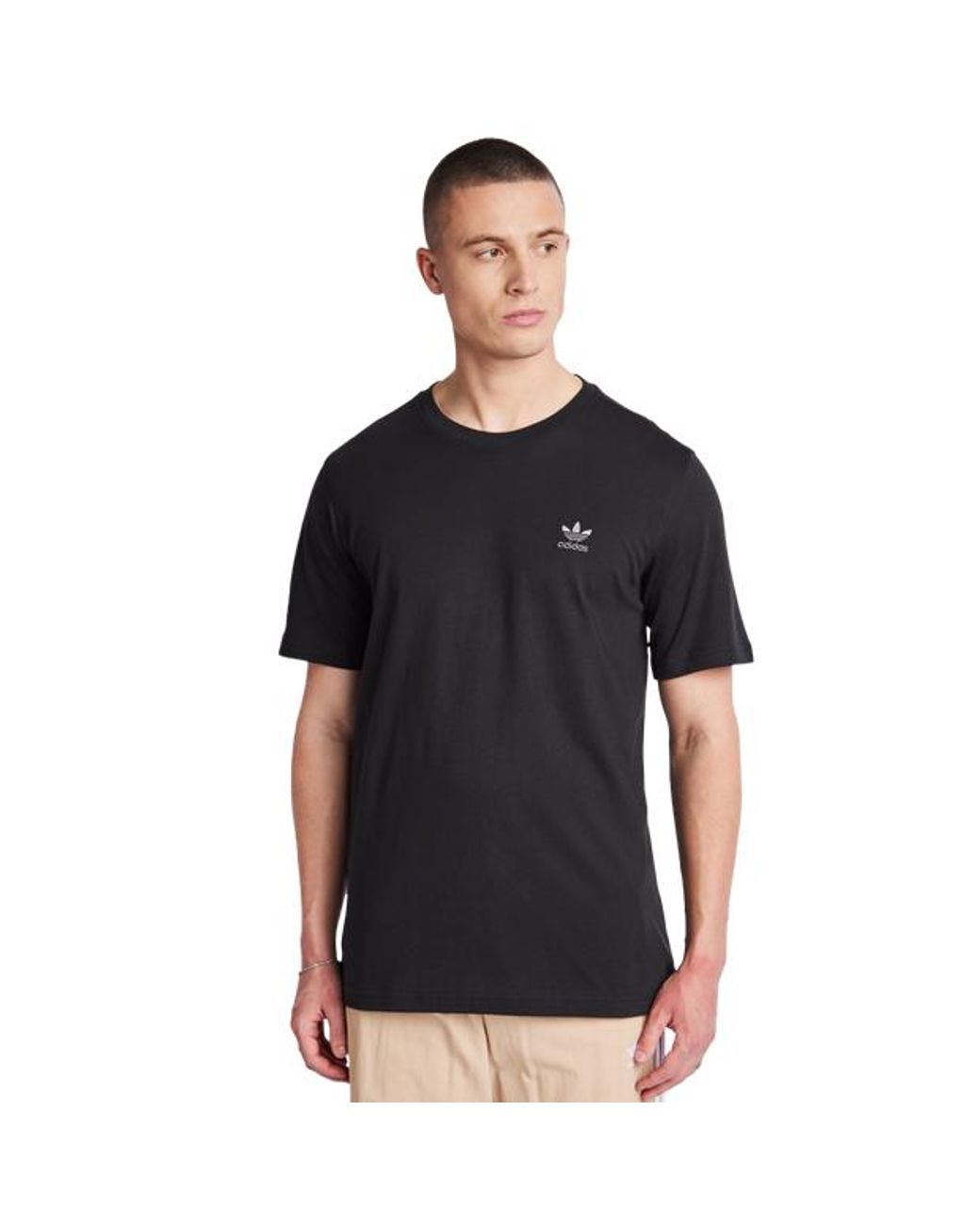 Adidas Essential T-Shirts in het Black voor heren