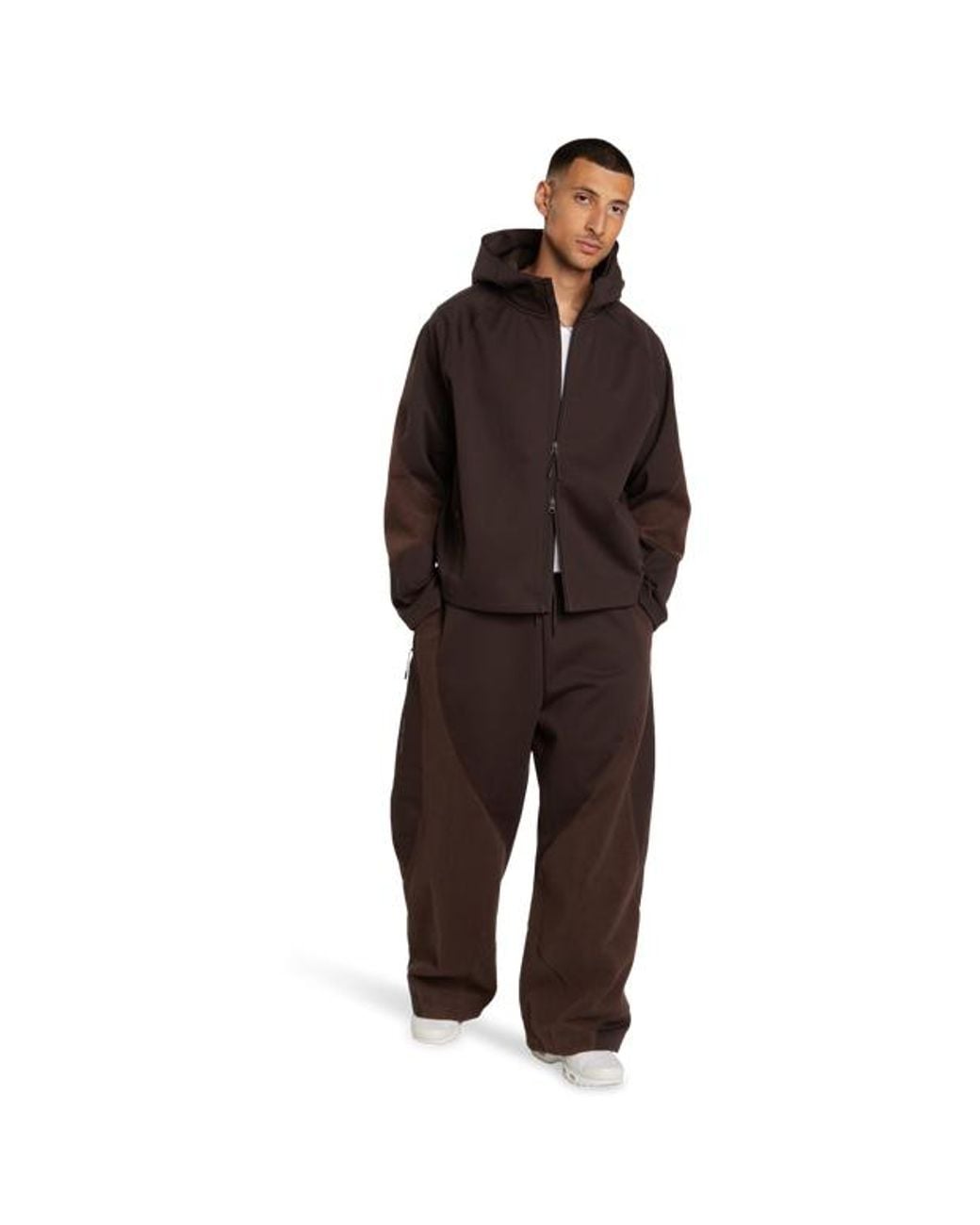Nike Tech Hoodies in het Brown voor heren