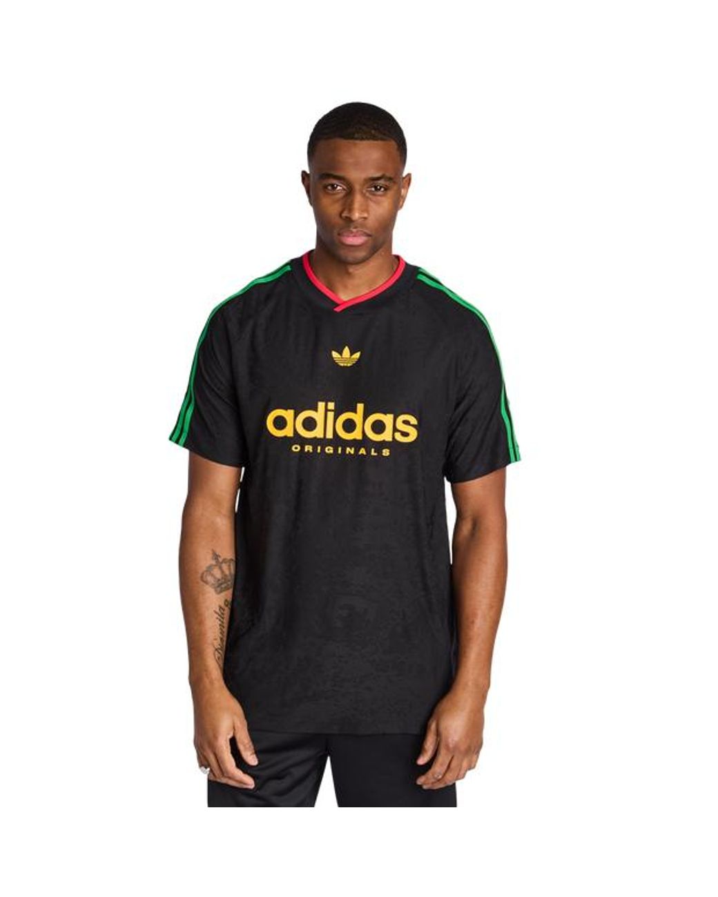 Adidas Black Football Jerseys/Replicas for men