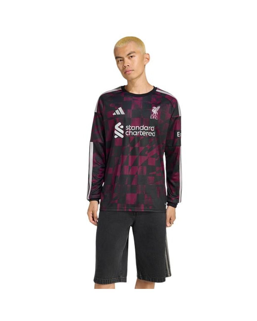 Adidas Blue Liverpool Fc 26/27 Third Jersey Jerseys/Replicas for men
