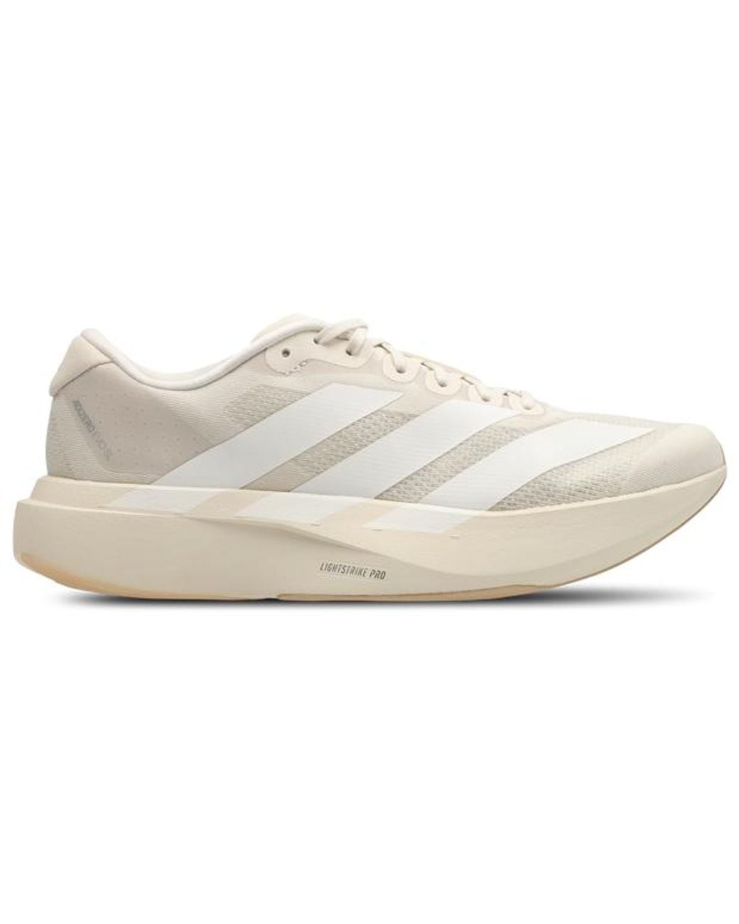 Adidas White Adizero Evo Sl Sneakers for men