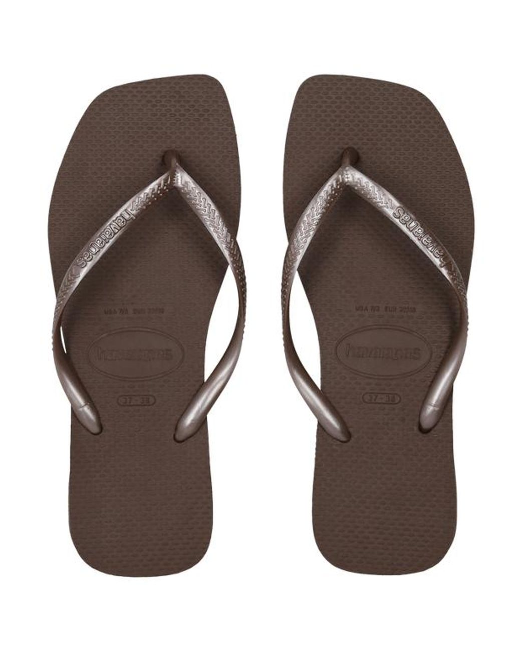 Havaianas Brown Slim Flip-Flops And Sandals