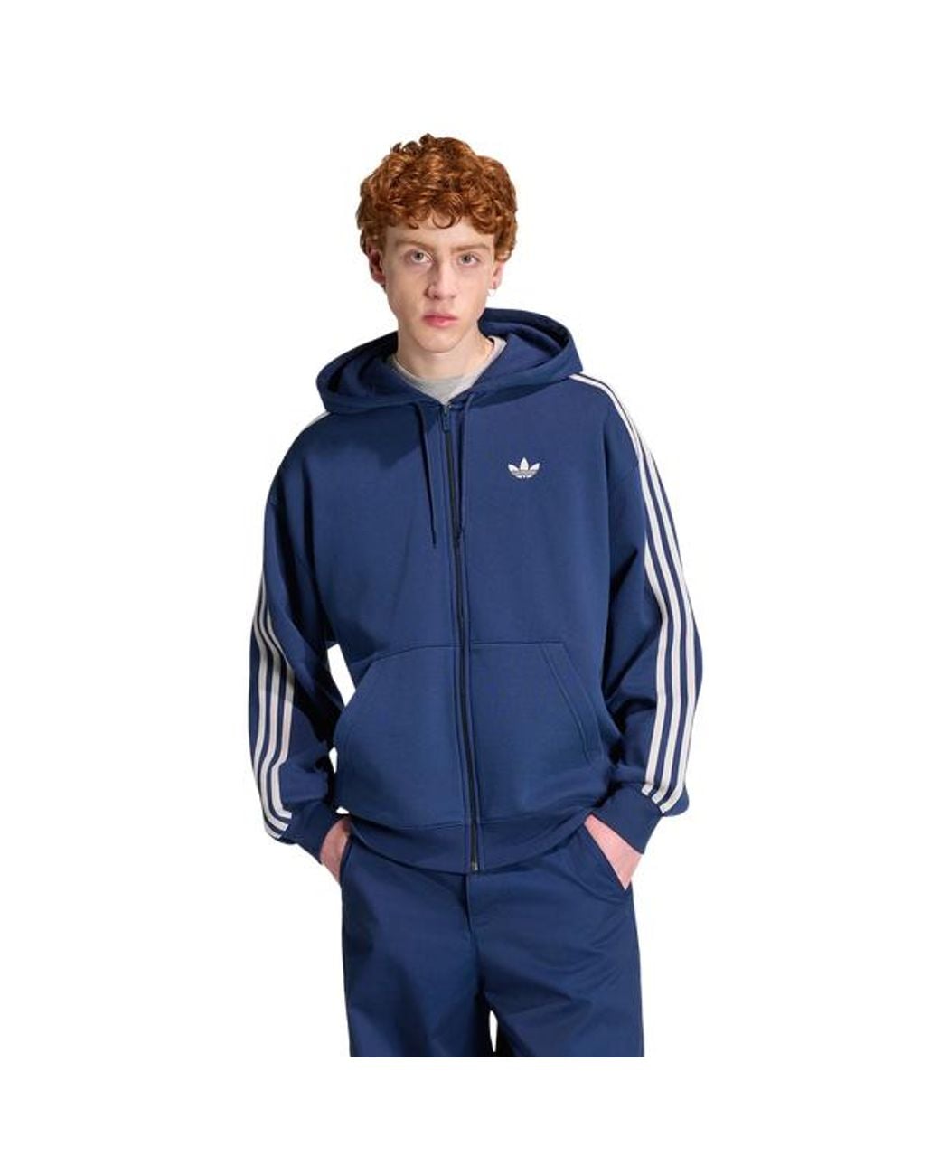 Adidas Blue Adicolor Sweatshirts for men