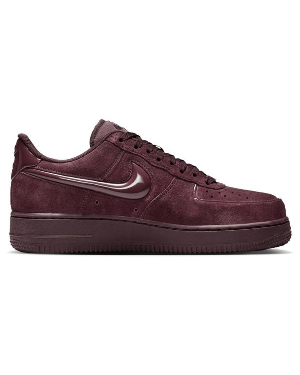 Nike Purple Air Force Sneakers