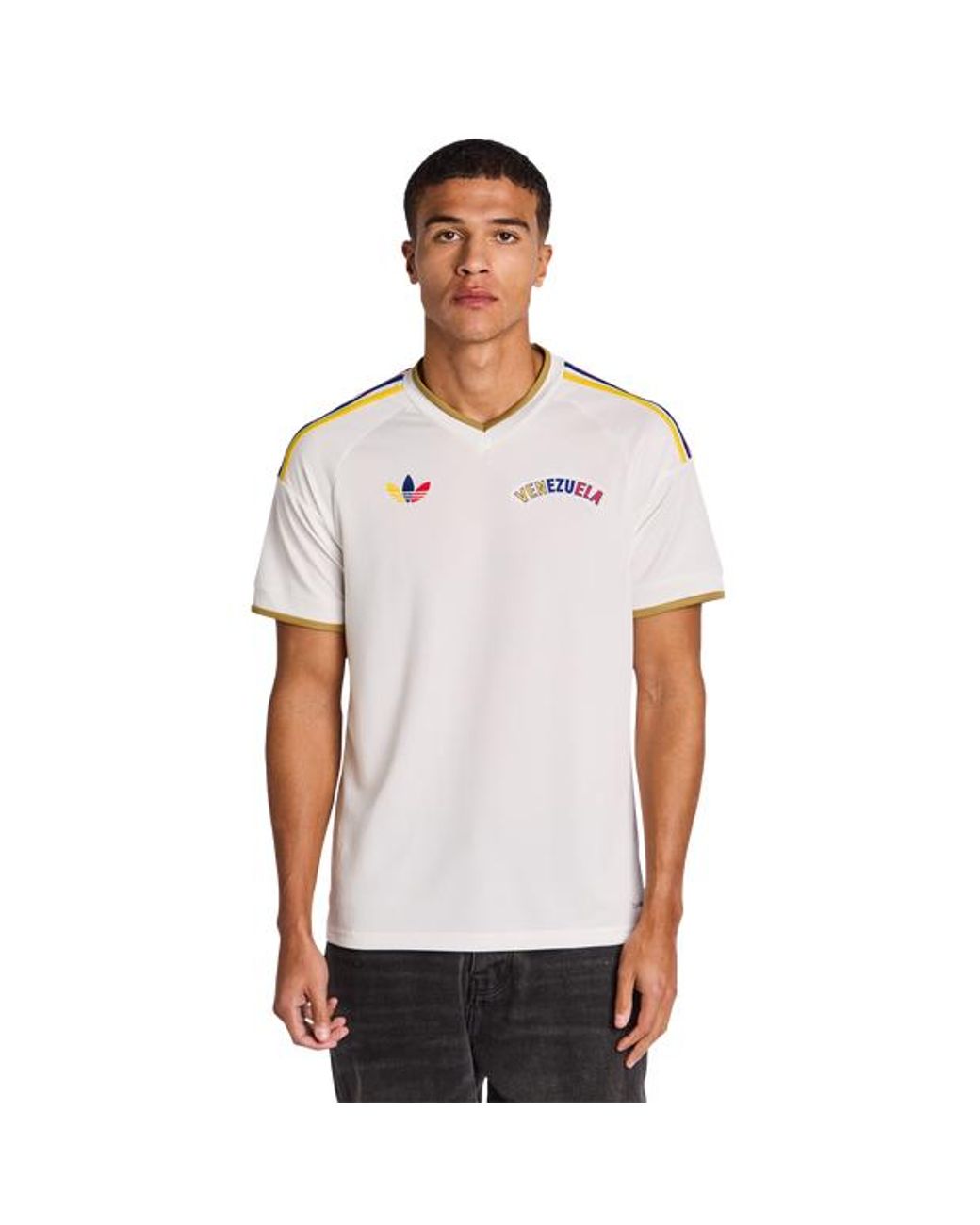 Adidas White Venezuela Jerseys/Replicas for men