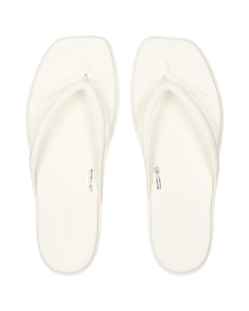 CROCSTM White Miami Flip-Flops And Sandals