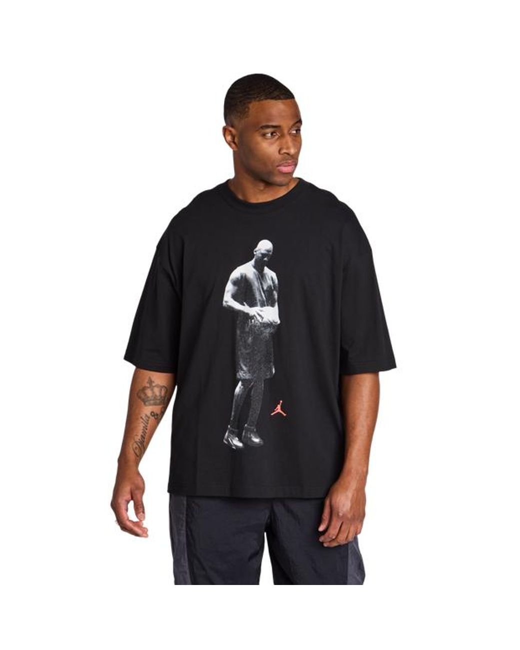 Nike Black Mj Sport T-Shirts for men