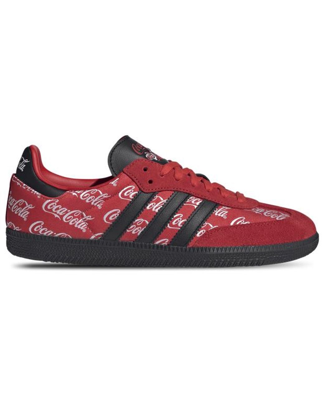 Adidas Red Samba Sneakers for men