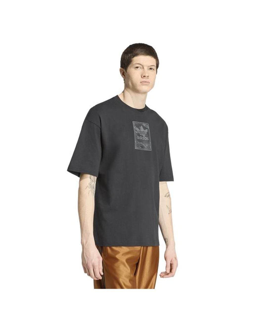 Adidas Black Camo T-Shirts for men