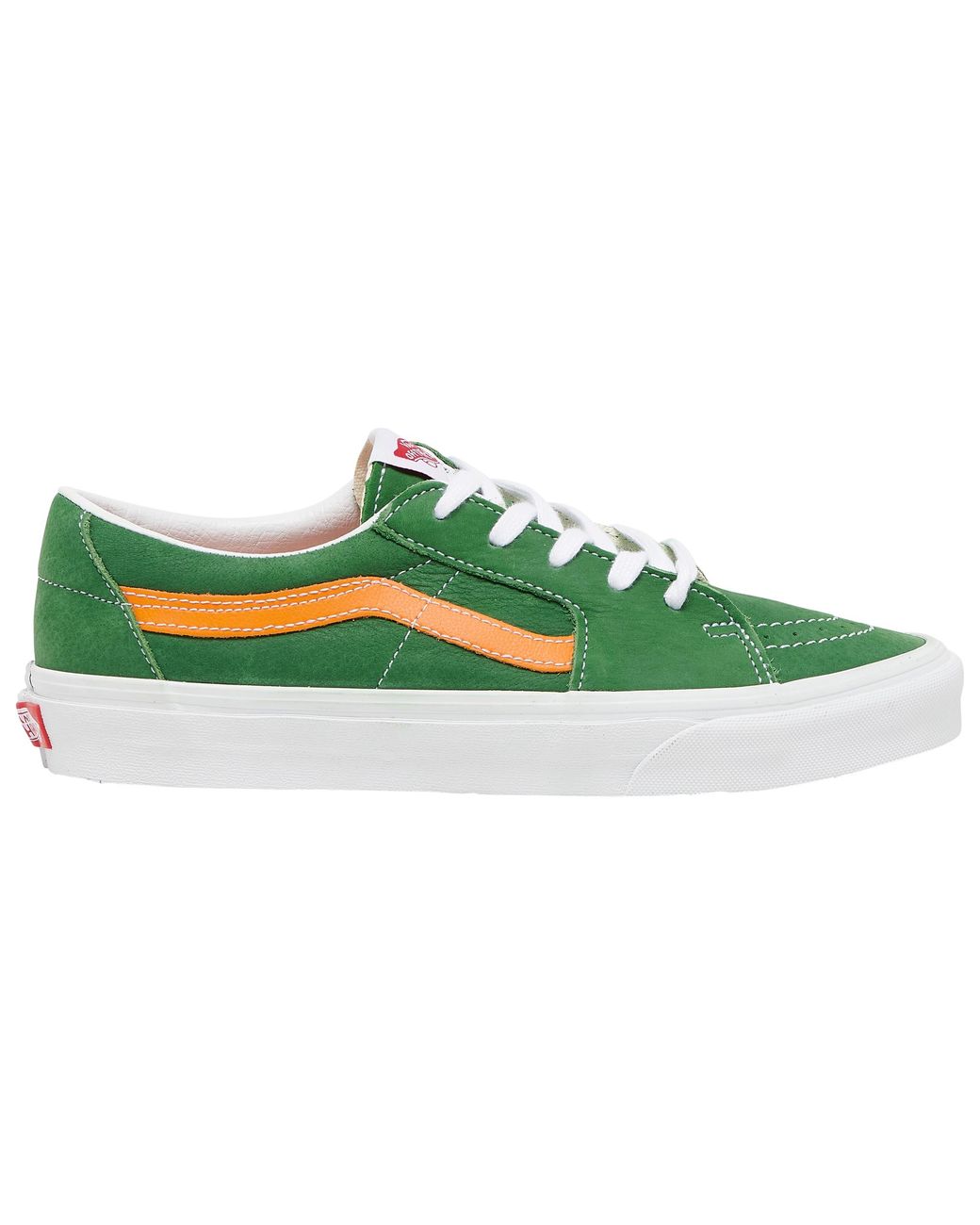 vans green and orange