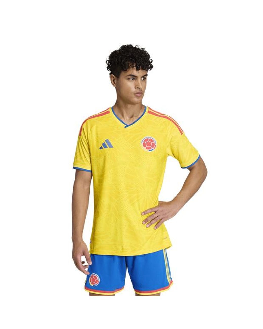 Adidas Yellow Authentic Jerseys/Replicas for men