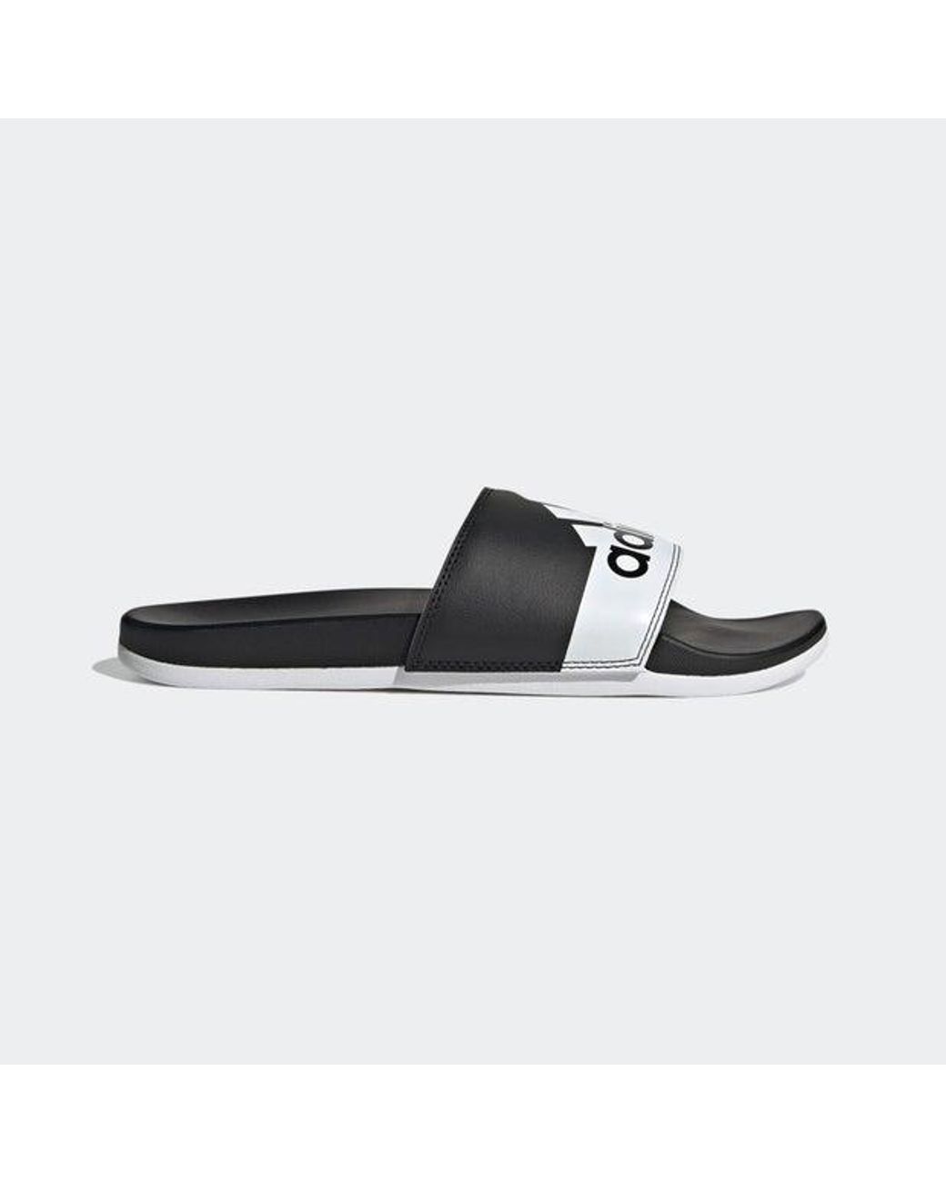 Adilette Comfort Sandals da Uomo di adidas in Nero | Lyst