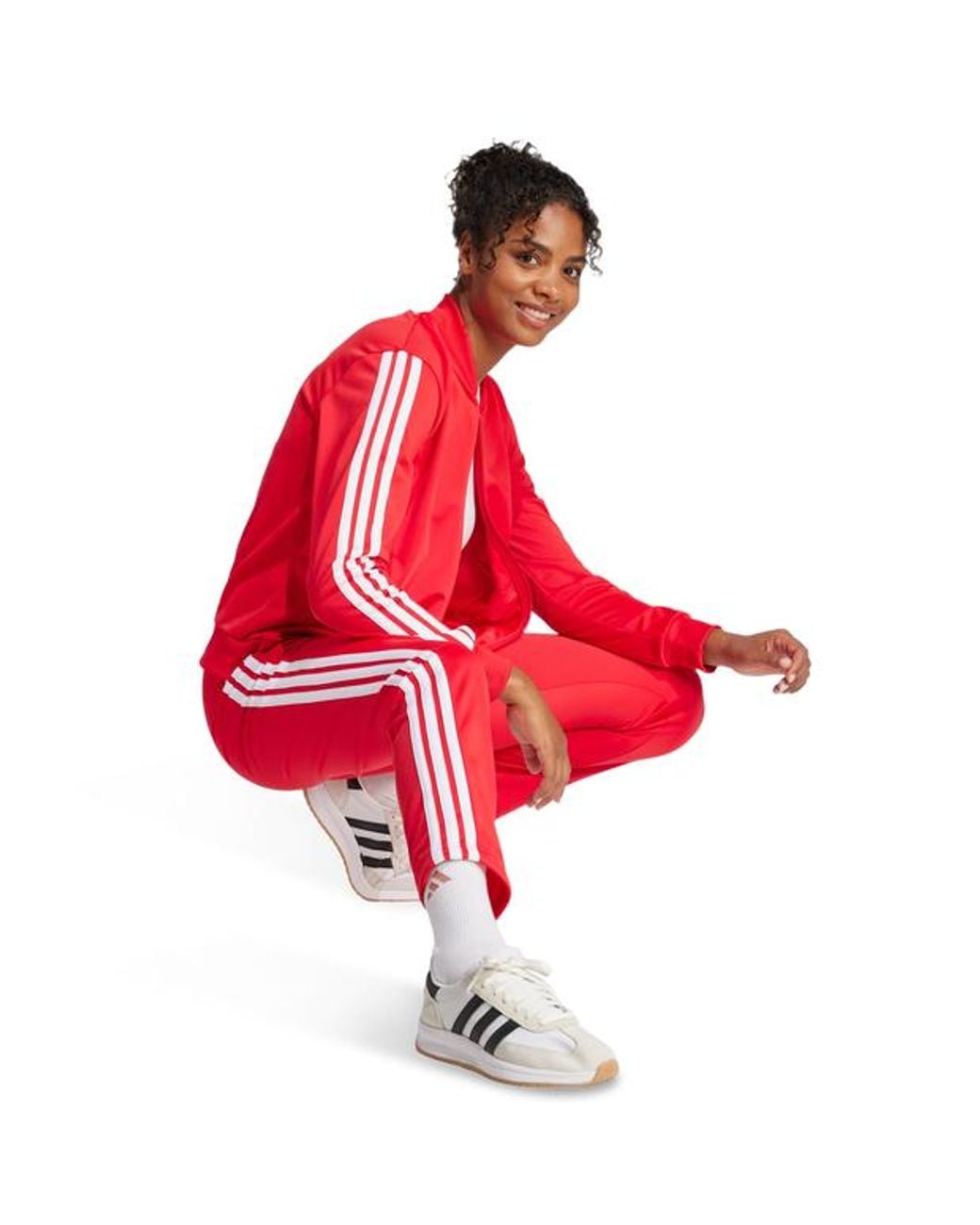 Adidas Red Dayready Tracksuit Tracksuits
