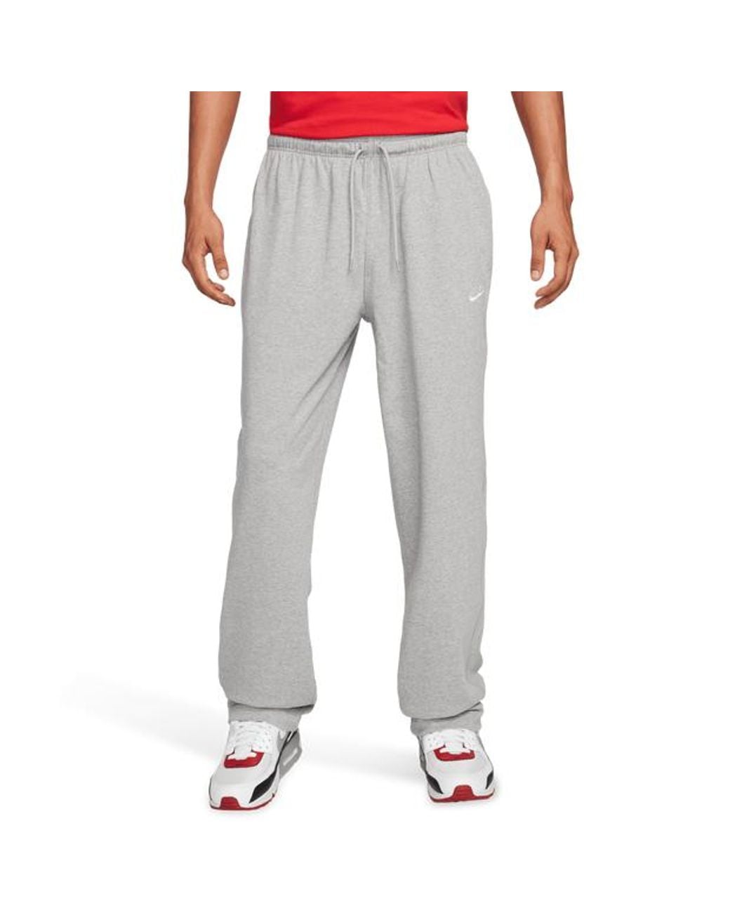 Nike Gray Sportswear Pants for men