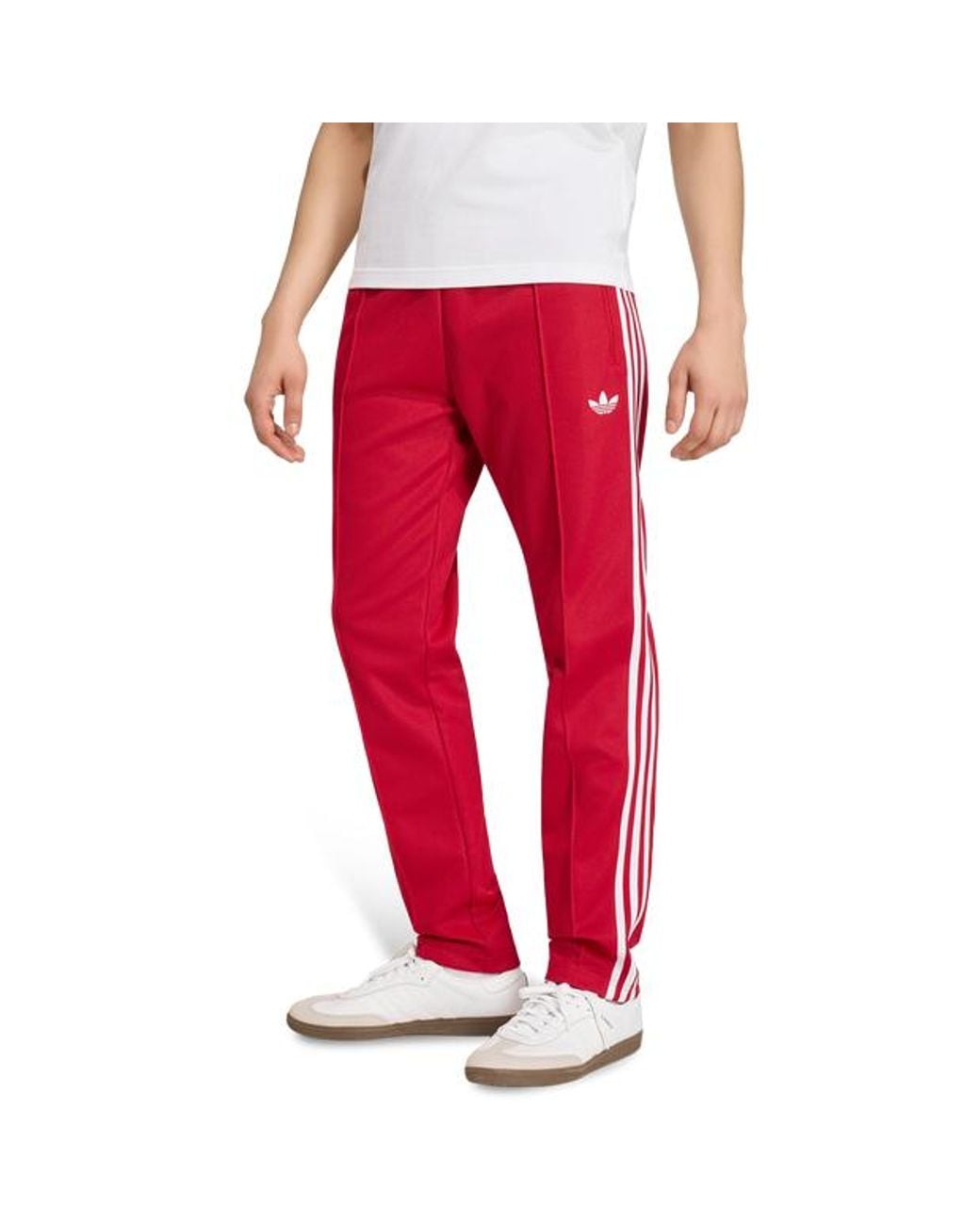 Adidas Red Beckenbauer Track Pants Pants for men