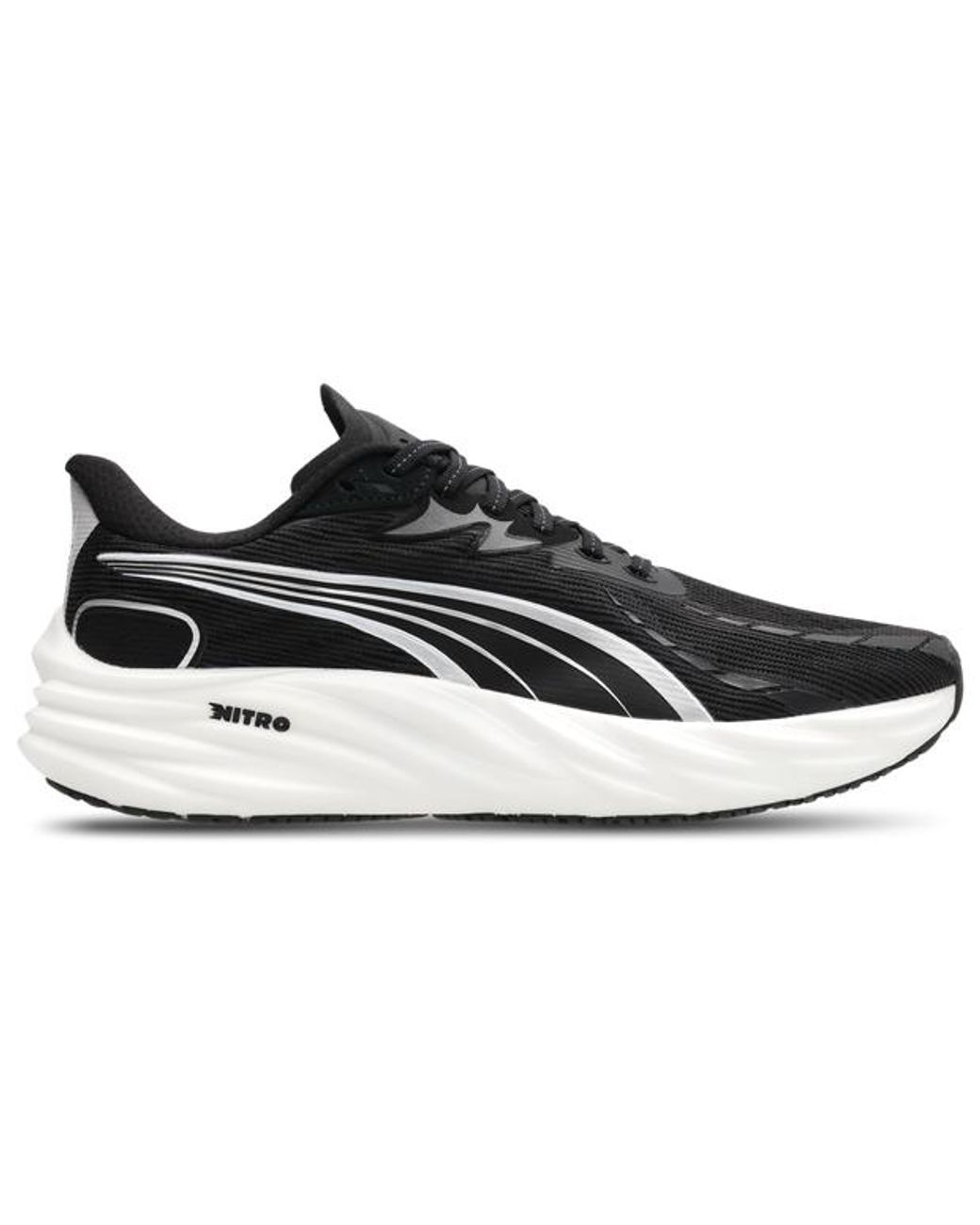 PUMA Black Velocity Nitro Sneakers for men